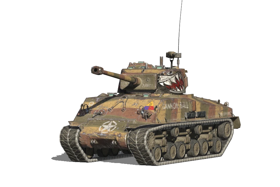 M4A3E8 Зубастый